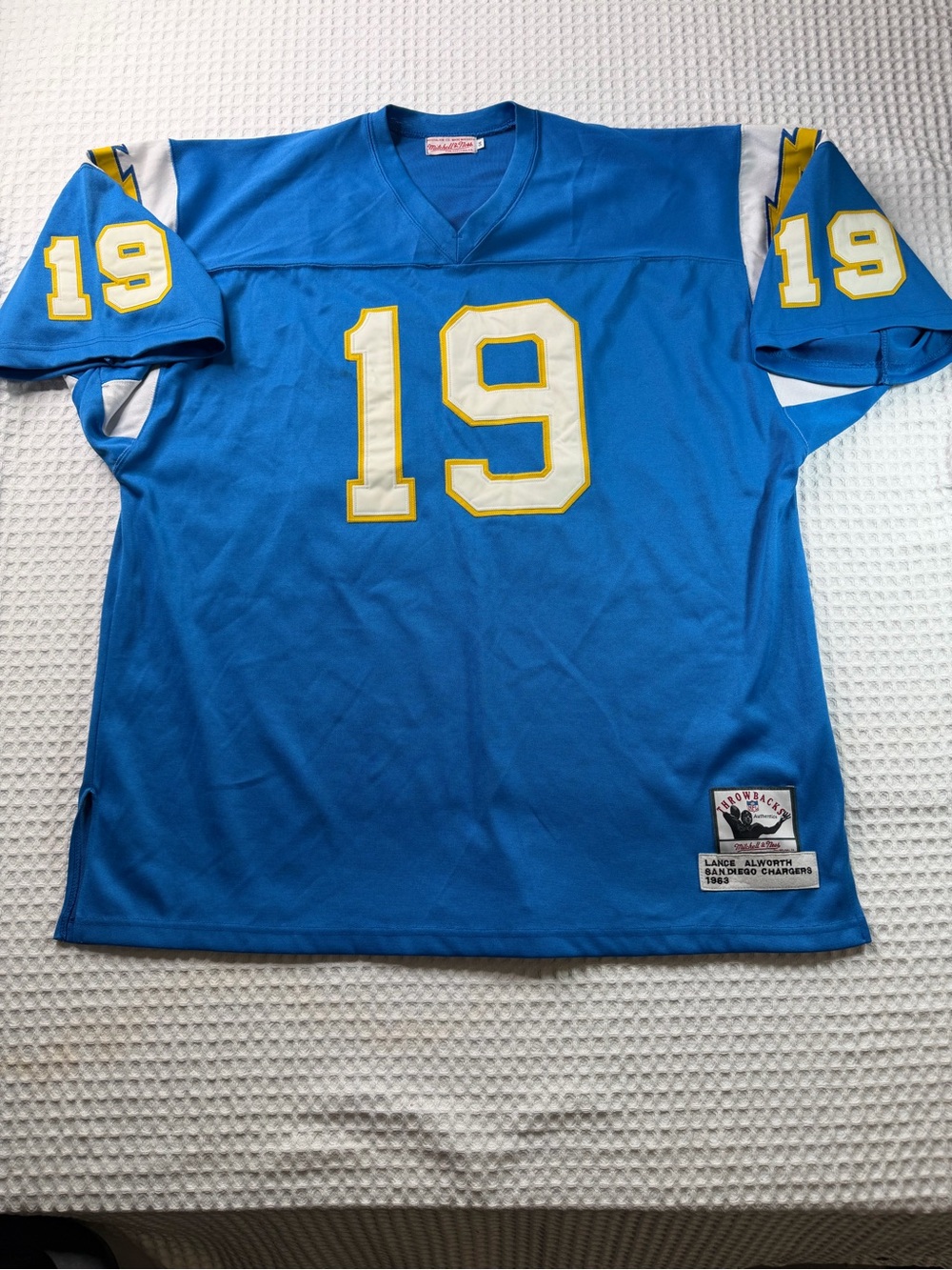 Mitchell & Ness 1963 Lance Alworth San Diego Chargers throwback jersey Size 56